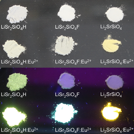 zur Vergrößerungsansicht des Bildes: Die Lumineszenz von LiSr2SiO4H