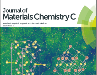 Front Cover: Cobalt germanide precipitates indirectly improve the properties of thermoelectric germanium antimony tellurides (Journal of Materials Chemistry C Issue 37, 2019)