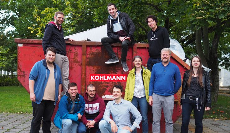 Das Bild zeigt die Mitarbeiter des Arbeitskreis Kohlmann. Foto: AK Kohlmann 