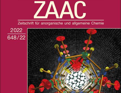 Front Cover: A new modification of oxonium trimetaphosphimate monohydrate (ZAAC Volume 648, Issue 21)