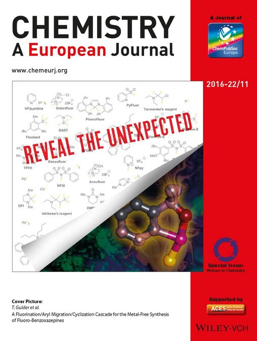 enlarge the image: Coverpicture Chem. Eur. J. 2016, 22