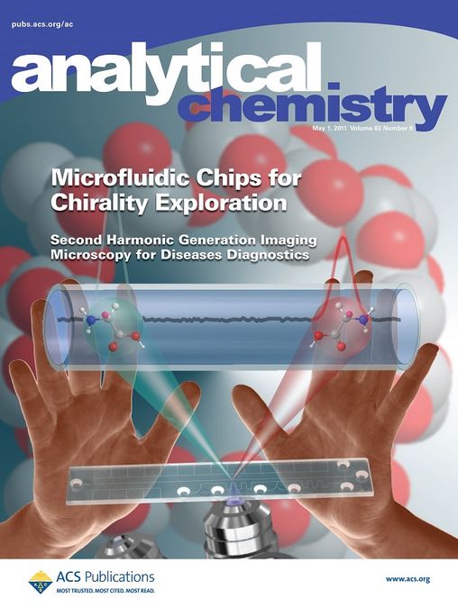 Covergrafik Anal. Chem. 2011, 83, 3232–3238. ©ACS