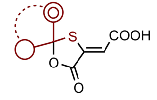 Die Abbildung zeigt die Reaktion von Thioketonen mit Alkinen in einer (3+2) Cycloaddition.