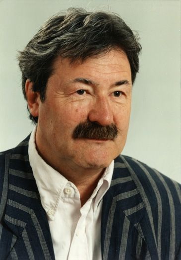 zur Vergrößerungsansicht des Bildes: Der ehemalige Professor für Mineralogie Klaus Bente (Foto: Universitätsarchiv Leipzig)