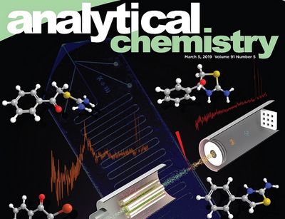 Covergrafik Anal Chem. 2019, 91, 3199–3203. ©ACS