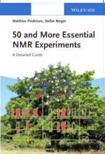 Book Cover "50 and More Essential NMR Experiments", Publisher Wiley-VCH