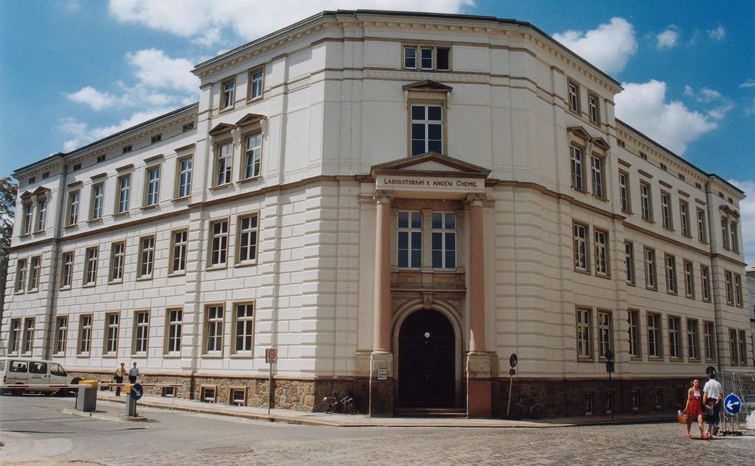 Laboratorium für Angewandte Chemie (Historischer Archivbestand der Fakultät für Chemie und Mineralogie, Fotosammlung (Foto: A. Kühne))